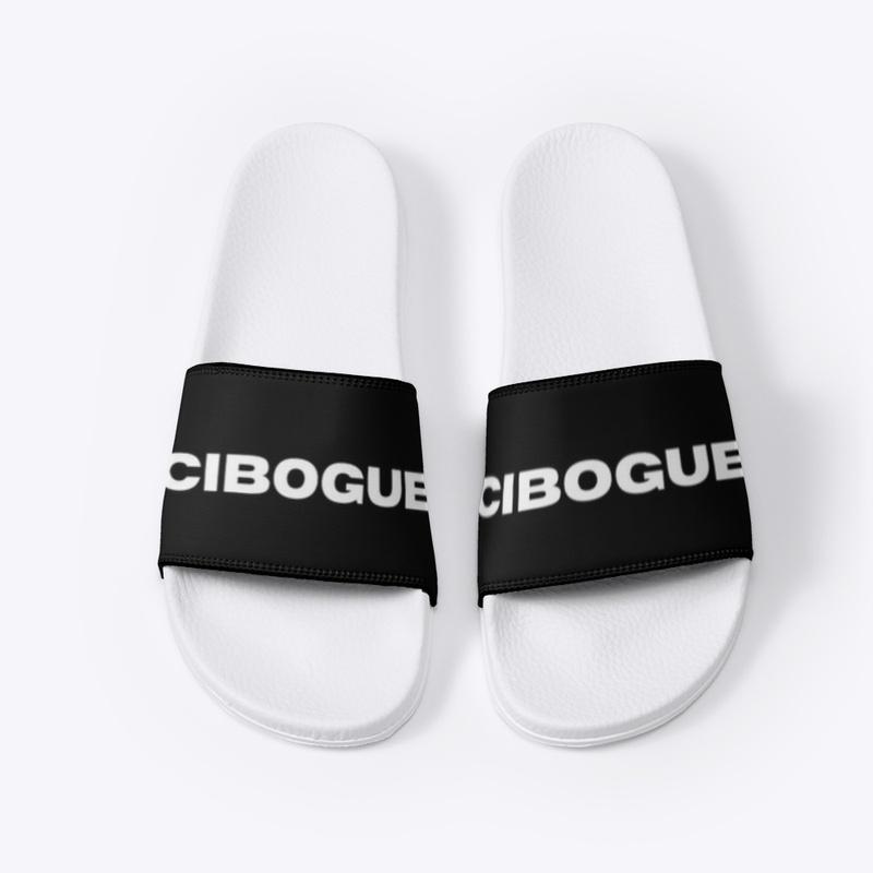 Cibogue Slides Black & White