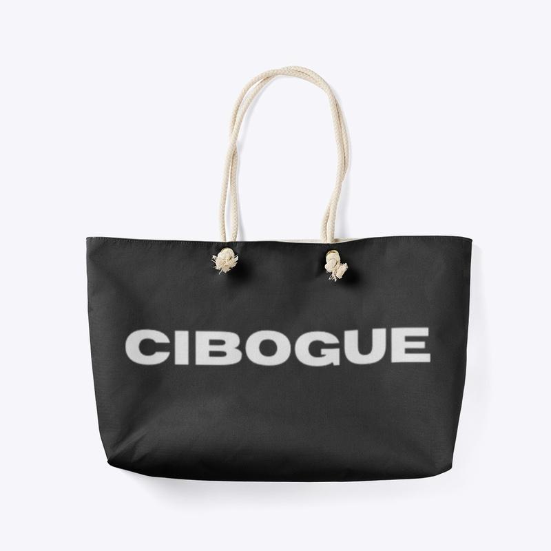 Cibogue Black Weekender Tote