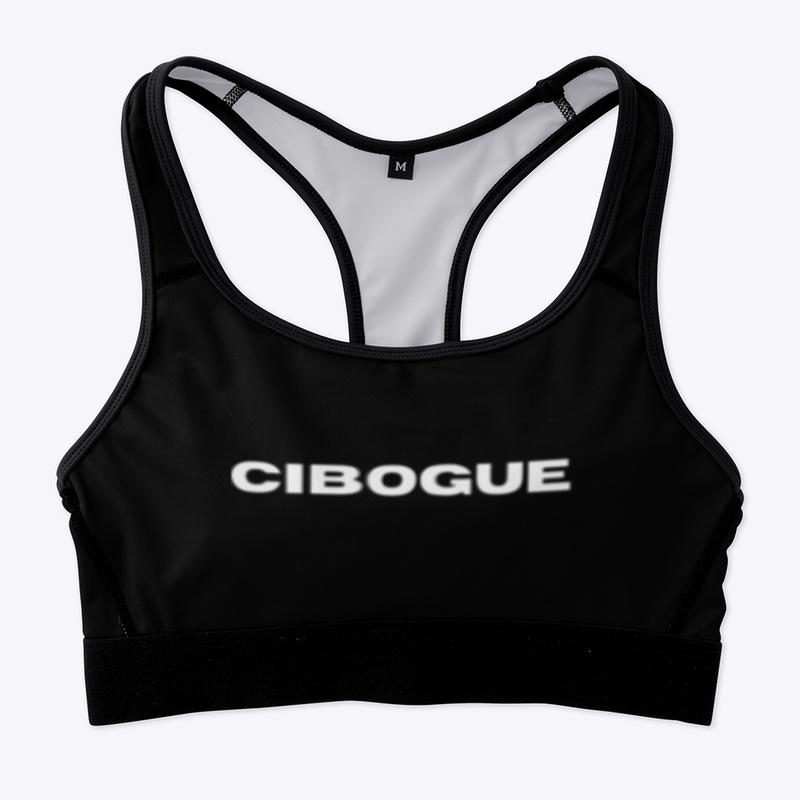 Cibogue All-Over Print Sports Bra